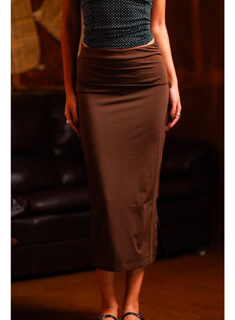 كنزه جيبة بفتحة جانبية - Image 2